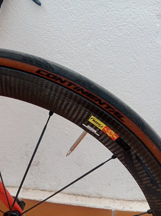 Bicicleta carbono Mérida Reacto 5000 (talla S/52)