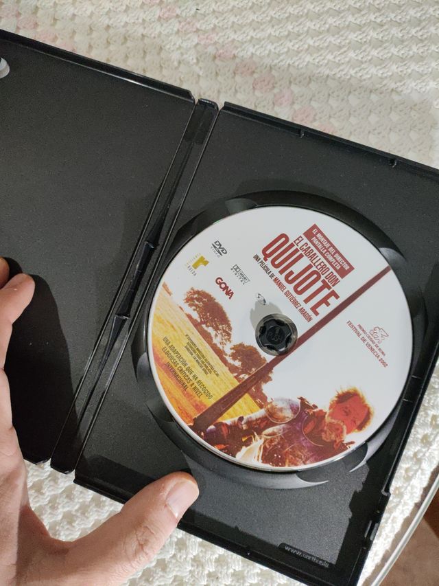 DVD El caballero Don Quijote