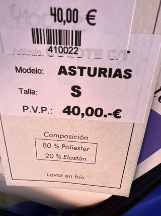 Culote corto Asturias MJD