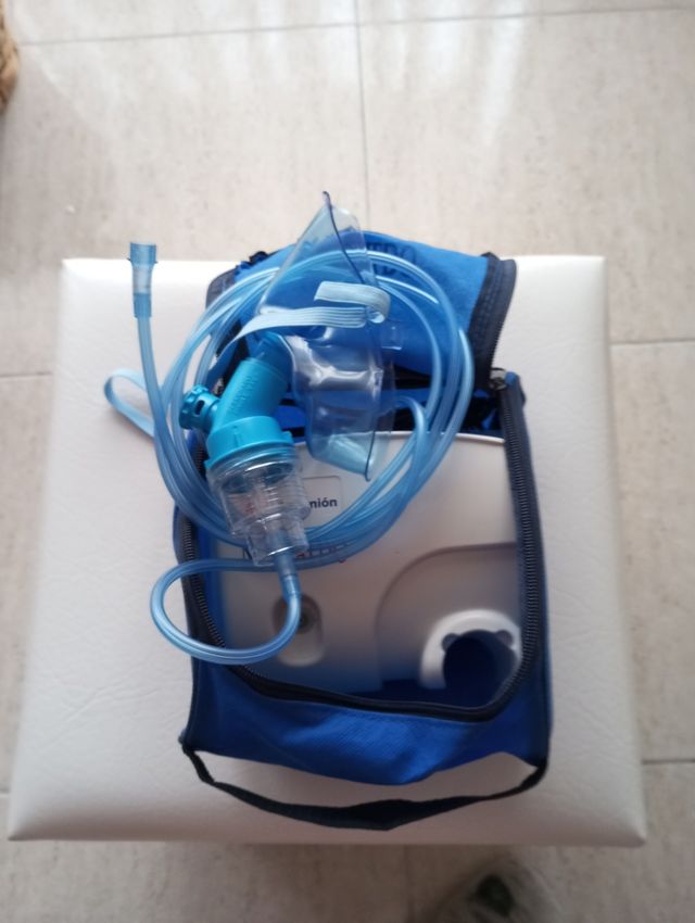 Máquina para hacer nebolizaciones. 