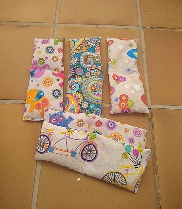 Saquitos térmicos con semillas naturales 100%