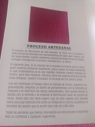 Réplica moneda romana