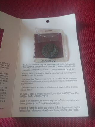 Réplica moneda romana