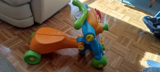 Andador, triciclo, actividades