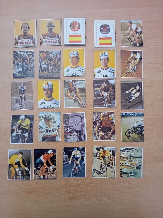Cromos ciclismo HUESO.