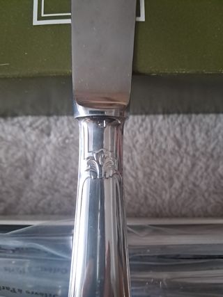 Christofle, cubertería nueva.