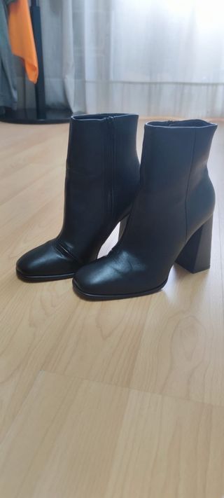 BOTINES MUJER - talla 38 - negro