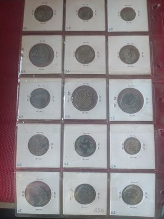 Monedas, Felipe ll a Felipe lv