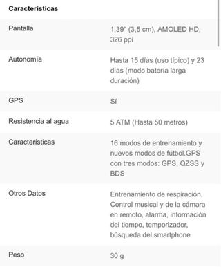 Smartwatch ZTE WATCH GT