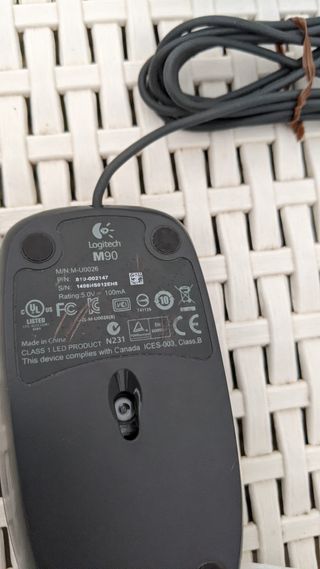 Mouse logitech M90 usb
