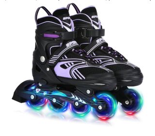 patines en línea con 4 tamaños ajustables