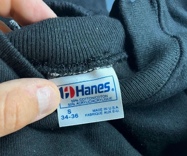 Felpa bambino zorlac og vintage 80s stock original