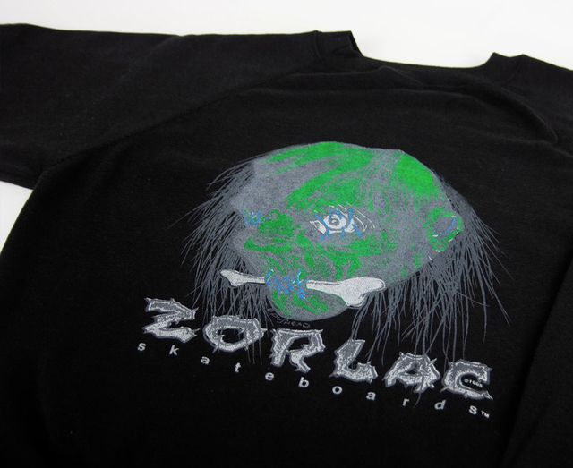 Felpa bambino zorlac og vintage 80s stock original