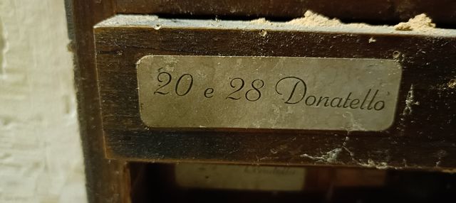 Caratteri stampa tipografici piombo