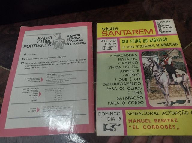 Revistas Antena - Amália e Yola na frente Capa