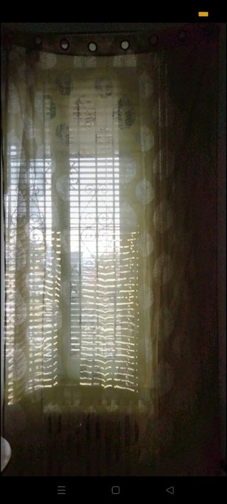 Tenda con anelli - Verde - cm 280x140