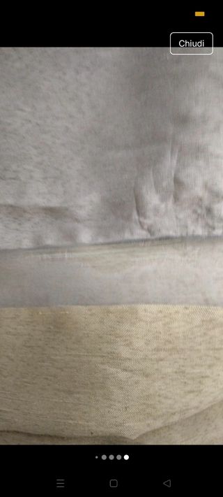 Tenda con anelli - Verde - cm 280x140