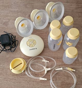 Conjunto completo sacaleches Medela 