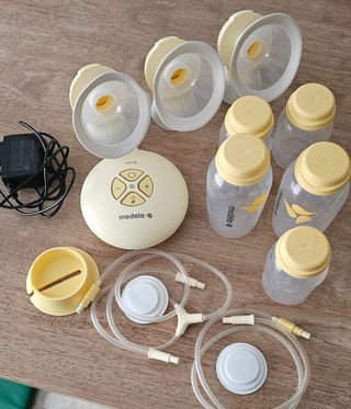 Conjunto completo sacaleches Medela 
