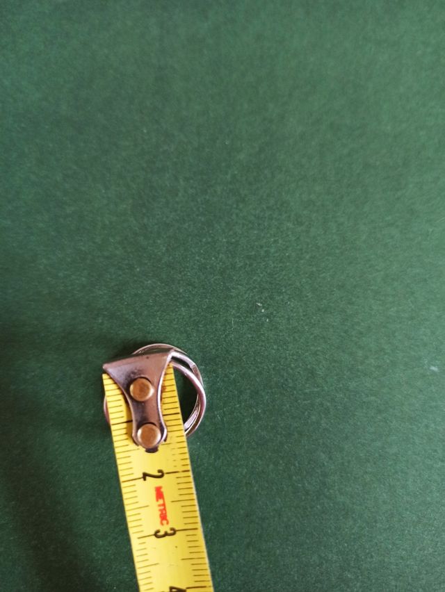 Anello in acciaio chirurgico