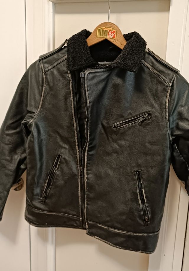 Abrigo tipo aviador niño.