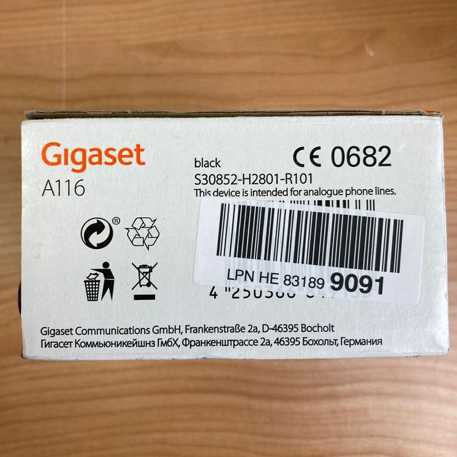 Gigaset A116 - Telefono cordless DECT. 899091