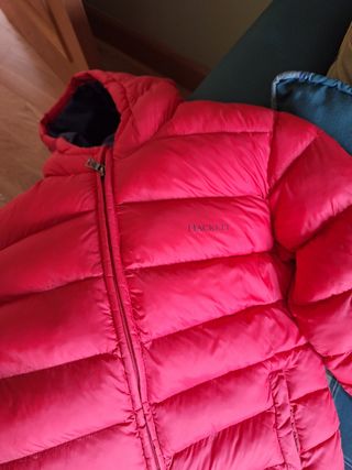 Abrigo rojo Hackett niño 