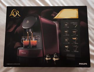 Cafetera de cápsulas L'or Barista Velvet Rouge