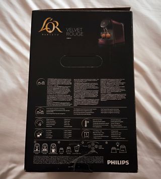 Cafetera de cápsulas L'or Barista Velvet Rouge