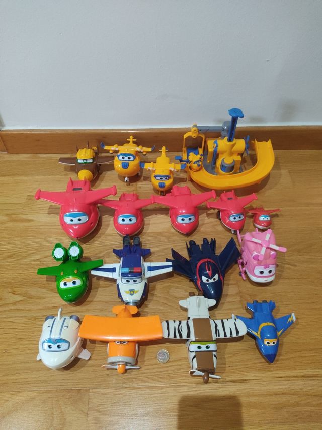 LOTE de aviones Super Wins+regalo Dizzy grande