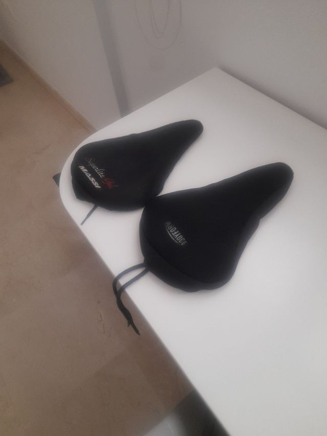 Dos cojines para bicicleta 