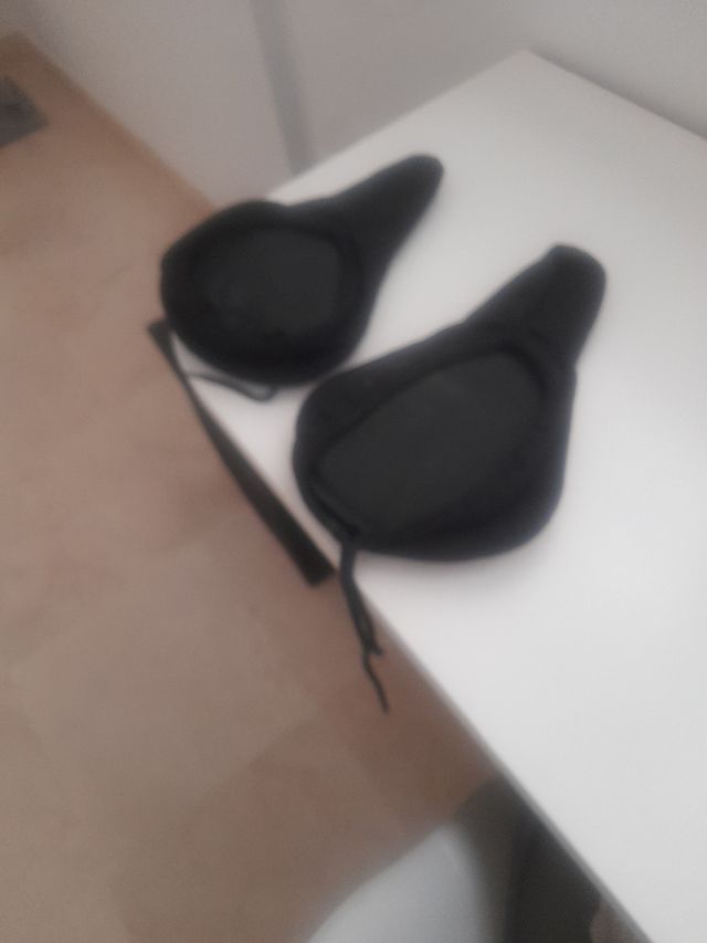 Dos cojines para bicicleta 