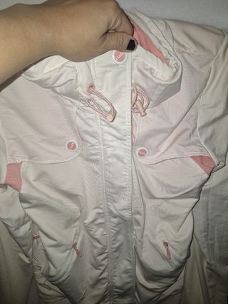 Chaqueta ligera transpirable Tenth blanca talla 40
