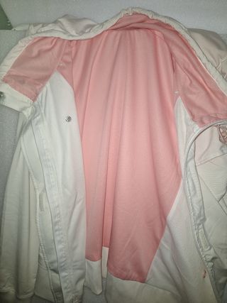 Chaqueta ligera transpirable Tenth blanca talla 40