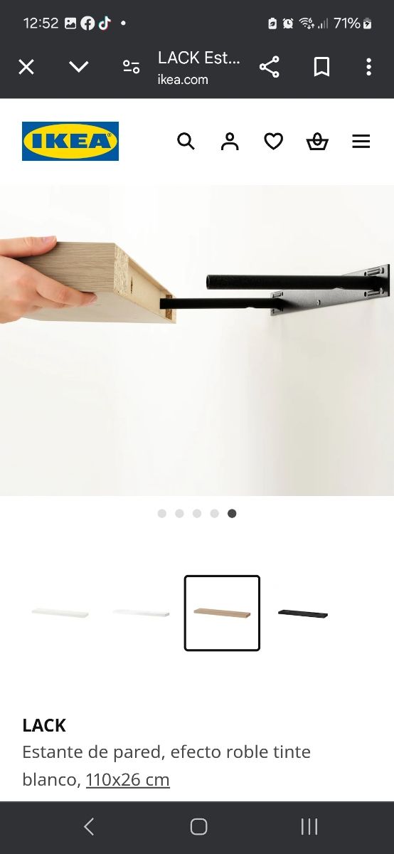 2 Estanterías nuevas