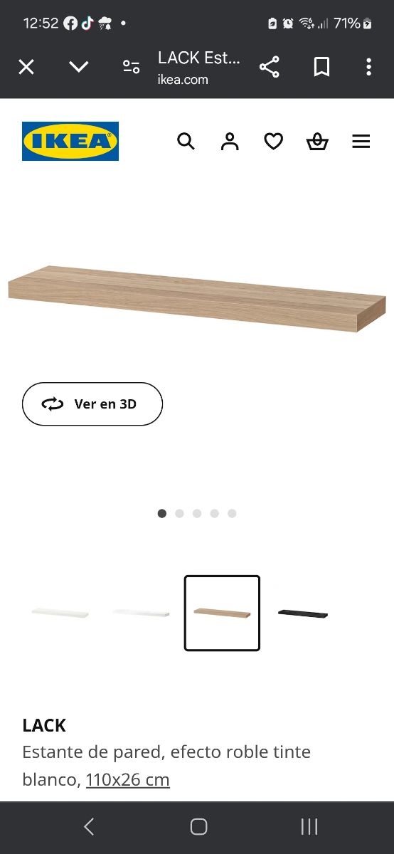 2 Estanterías nuevas