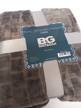 Manta terciopelo a doble cara y envío gratis