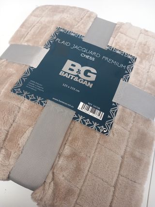 CAMEL Manta terciopelo a doble cara y envío gratis