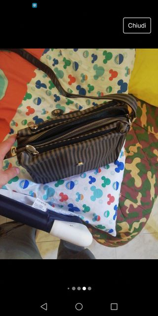 Borsa a tracolla vintage briciole