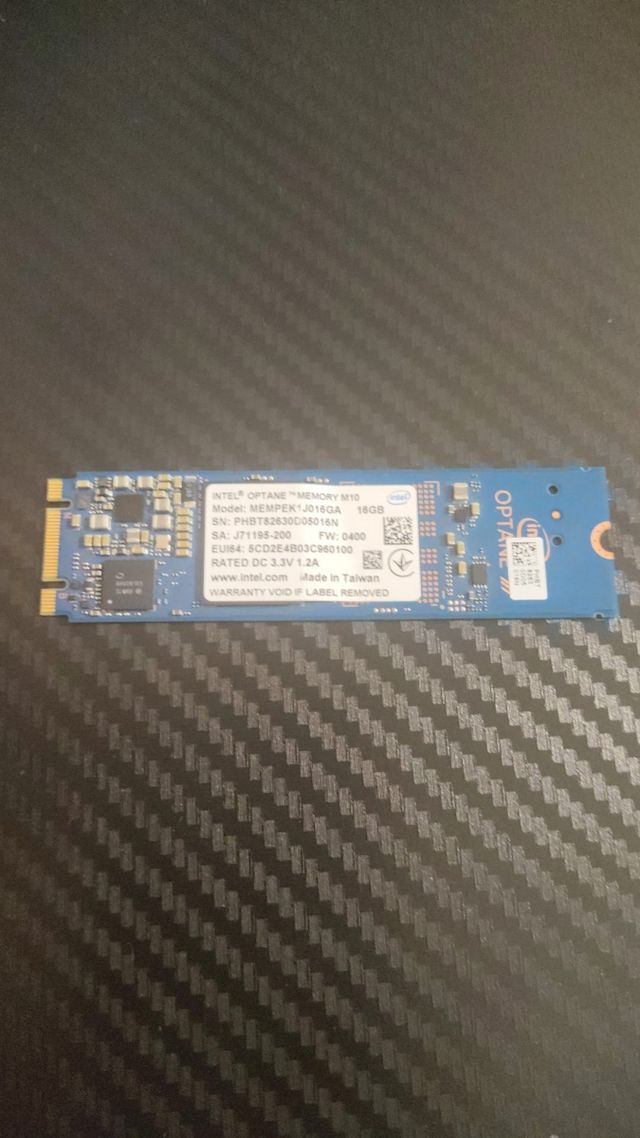 Intel optane 16gb