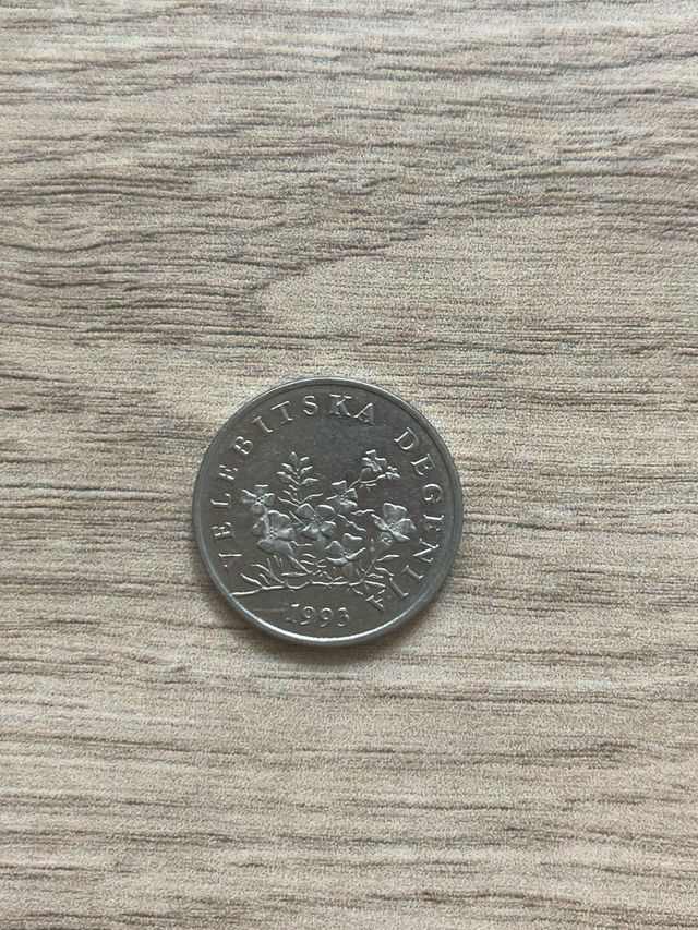 Moneda de 50 lipas año 1993