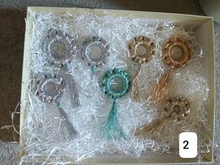 Addobbi natalizi albero di Natale  Macrame  Boho  