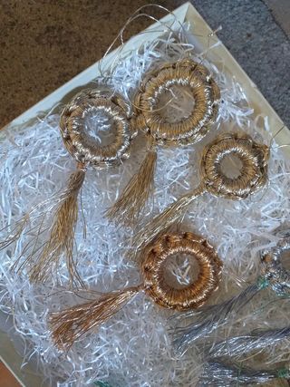 Addobbi natalizi albero di Natale  Macrame  Boho  