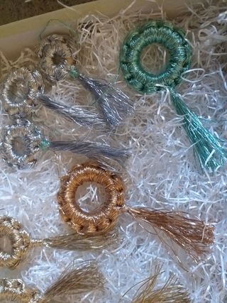 Addobbi natalizi albero di Natale  Macrame  Boho  