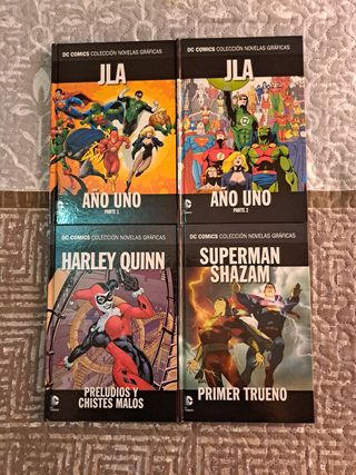 Colección Novelas Gráficas DC 9 al 12