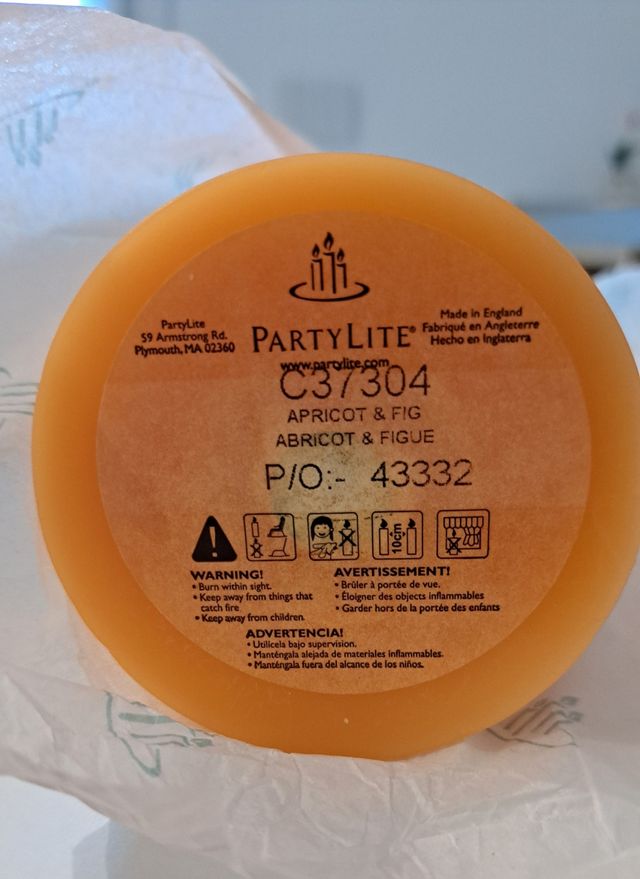 Candela profumata Partylite 