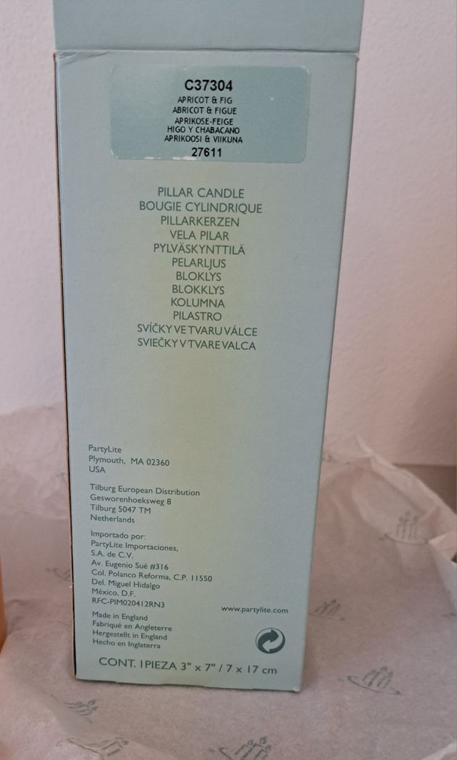 Candela profumata Partylite 