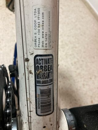 Bicicleta Orbea Onix