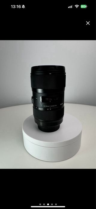 Objetivo Sigma 18-35mm f/1.8 DC HSM Art para Canon