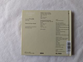 Dvorak. Sinfonía Nuevo Mundo. CD Book.